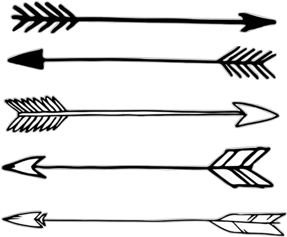 Tribal Arrow Clip Art Clipart Arrows Clipart Black And White Png Tribal Arrow Png