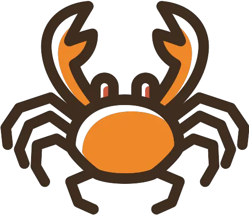 Crab Vector Svg Icon Clipart Summer Sea Crab Png Crab Icon