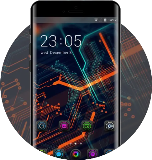 Technology Chip Free Android Theme U2013 U Launcher 3d Ultra Hd 16k Wallpaper For Mobile Png Cloud Icon In Galaxy S6