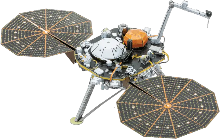 Insight Mars Lander Metal Earth Insight Lander Mars Png Rc Icon A5 Kit