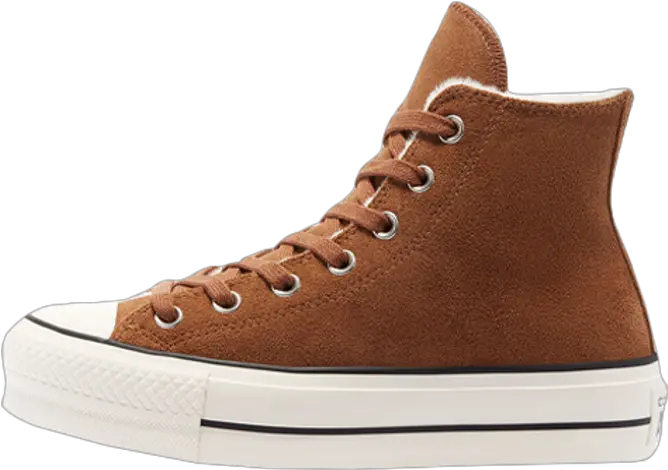 Converse Chuck Taylor All Star Cosy Converse Cozy Club Platform Brown Png Converse All Star Icon