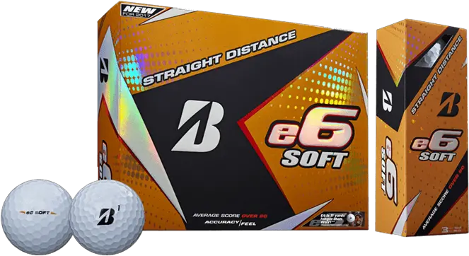 Up Your Golf Game With Our Bridgestone Ball Special E6 Soft Golf Ball Png Golf Ball Transparent