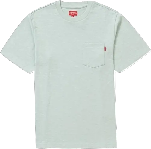 Supreme Pocket Tee Ss19 Active Shirt Png Supreme Shirt Png