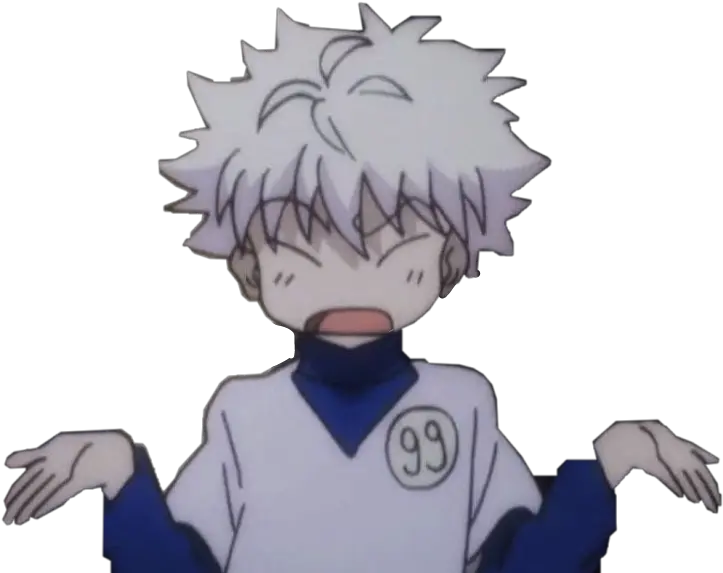 Killuazoldyck Killua Sticker Hunter X Hunter Discord Emotes Png Killua Transparent