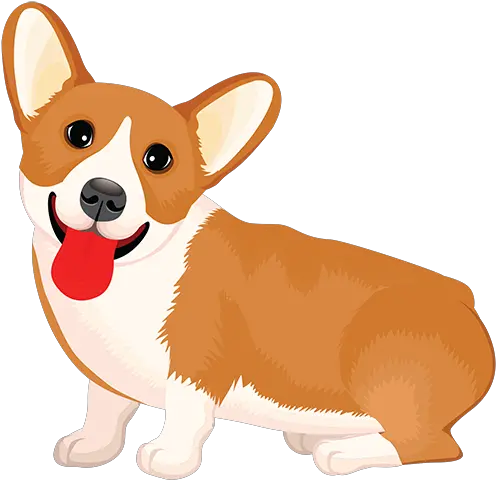 Cute Corgi Puppy Semantic Ui Png Corgi Png