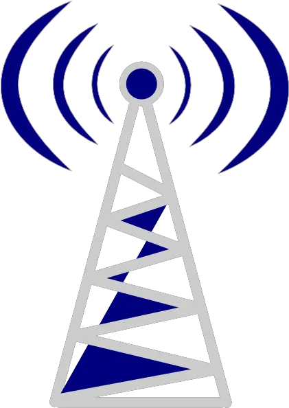 Telecom Tower Blue Clip Art Vector Clip Art Png Cellular Tower Icon