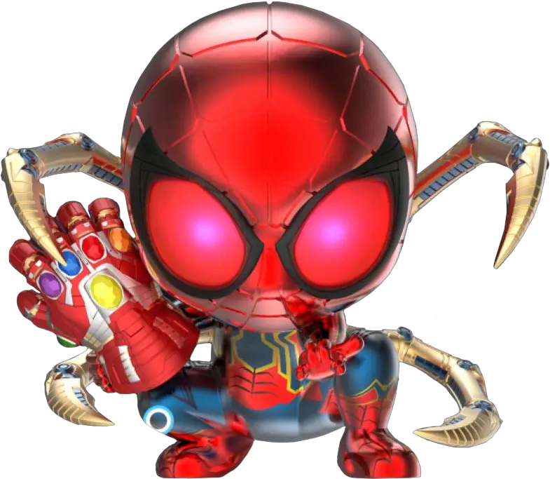 Avengers 4 Endgame Iron Spider Instant Kill Mode Light Up Cosbaby Iron Spider Red Png Iron Spider Png