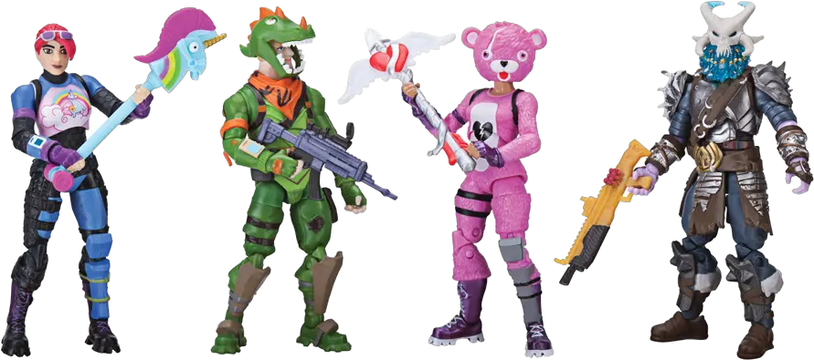 Fortnite Squad Mode Core Figure 4 Pk Jazwares Fortnite Png Brite Bomber Png