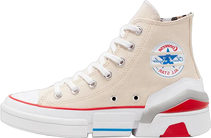 Converse Cpx70 High Logo Play Egret White University Red Converse Cpx 70 Egret White University Red Logo Play Png Converse All Star Logos