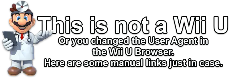 Not A Wii U Preguntas Tontas Png Wii U Logo