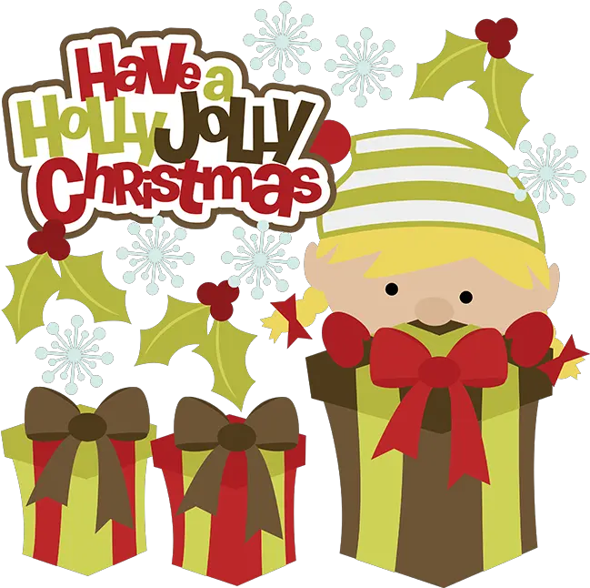 Have A Holly Jolly Christmas Svg Clipart Cute Clip Holly Jolly Christmas Clipart Png Christmas Holly Png png