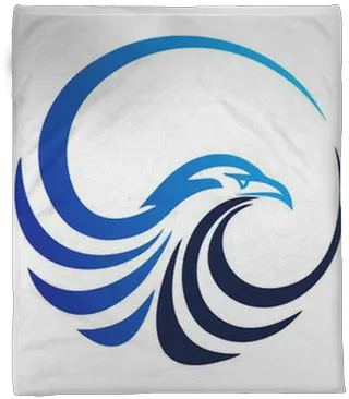 Plush Blanket Hawk Logoeagle Symbolbird Iconmedia Modern Eagle Logo Png Eagles Icon