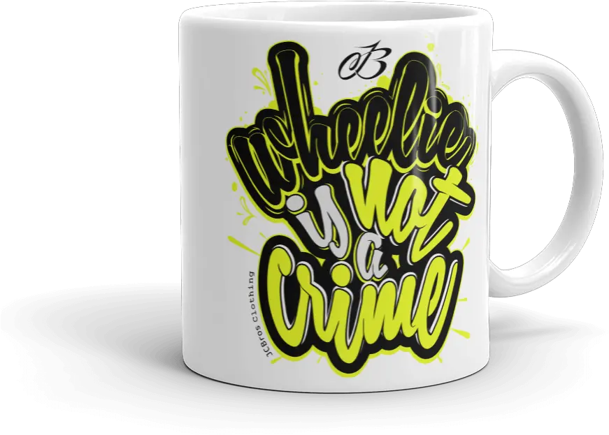 Coffe Mug Is Not A Wheelie Is Not A Crime Png Coffe Mug Png