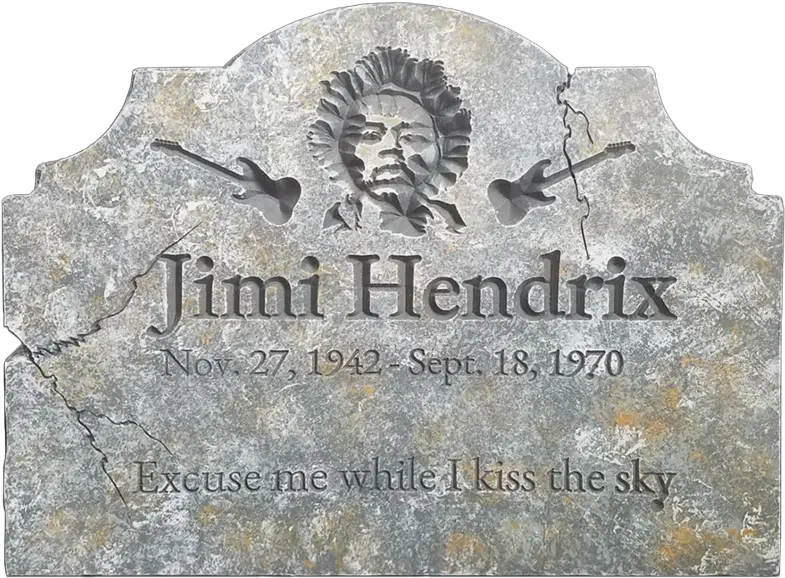 Jimi Hendrix Hayes Haunt Commemorative Plaque Png Jimi Hendrix Png