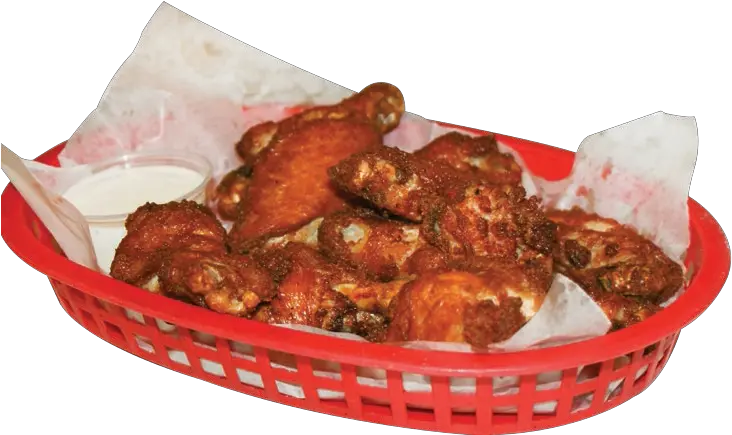 Download A Serving Of Boneless Buffalo Wings With Side Barbecue Chicken Png Buffalo Wings Png