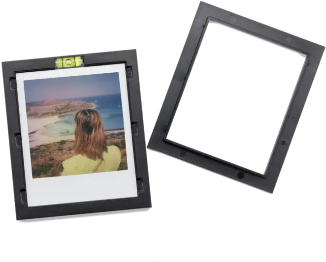 Magnaframe Magnetic Picture Frames 6 Pack Black Paper Png Polaroid Picture Frame Png