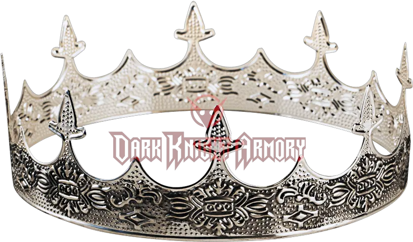 Download Hd Silver Medieval Crown Medieval Crown Png Silver Crown Png