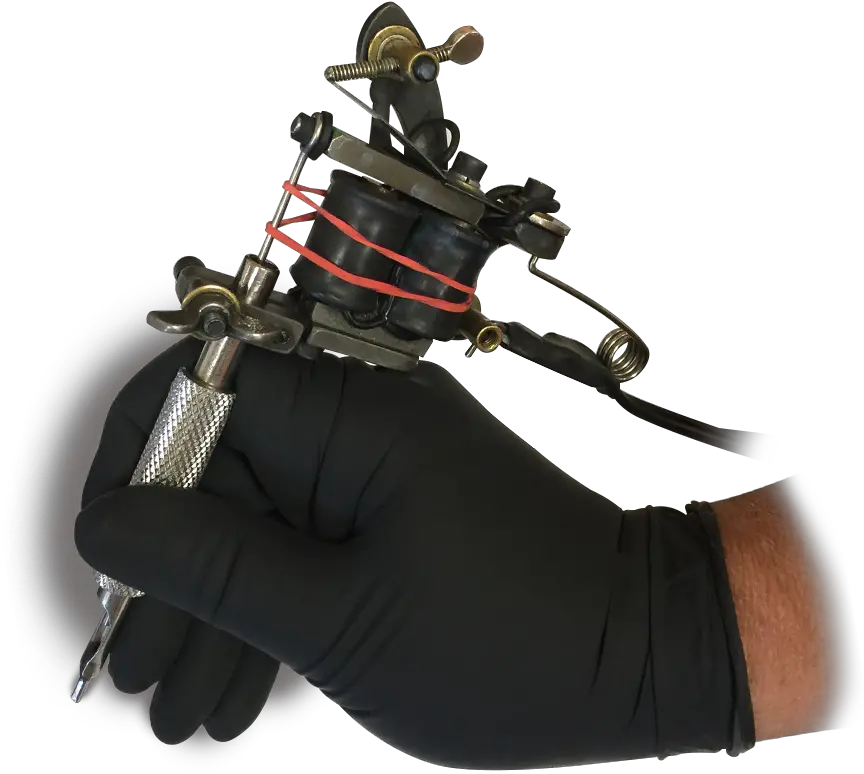 Download Png Hand With Tattoo Machine Tattoo Machine In Hand Tattoo Machine Png