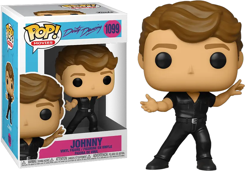 Johnny Dirty Dancing Funko Png Movie Icon With Patrick Swayze