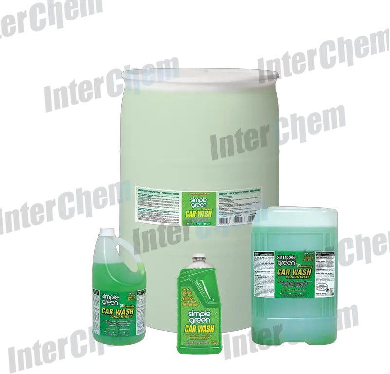 Interchem Limited Simple Green Car Wash Concentrated Plastic Bottle Png Green Car Png