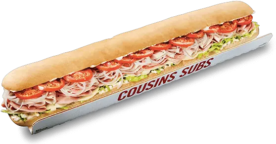 Catering Cousins Subs Party Sub Png Sub Sandwich Png