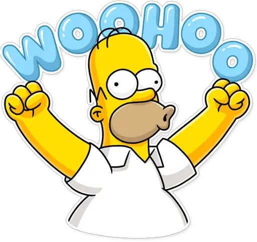 Homer Simpson Telegram Sticker Homer Simpson Png Homer Png