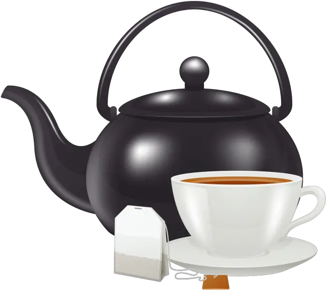 Tea Set Png Image Free Download Tea Kettle Png Black Tea Set Png