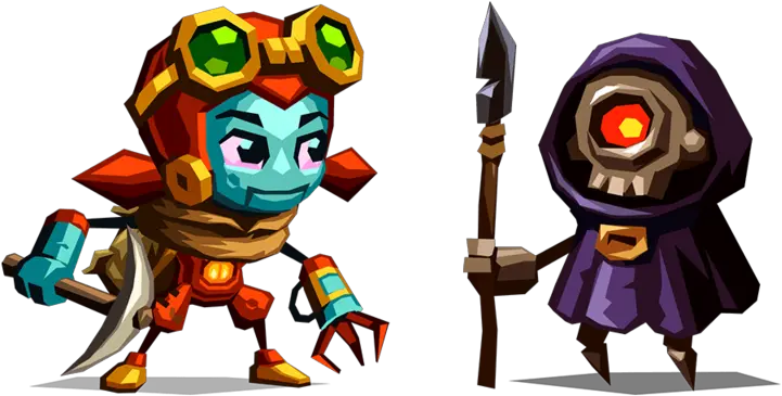 Nintendo Is Being Very In How It Chooses Indie Steamworld Dig 2 Characters Png Nintendo Seal Of Quality Png