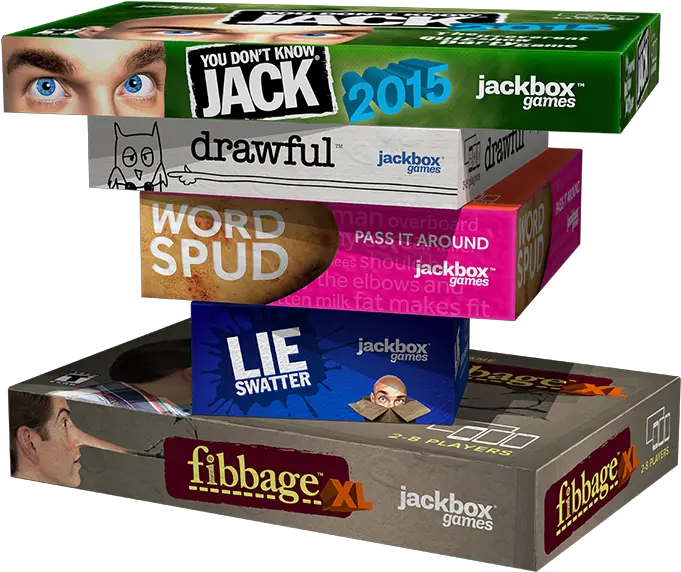 The Jackbox Party Pack U2013 Games Jackbox Party Pack 1 Games Png Jack In The Box Logo Png