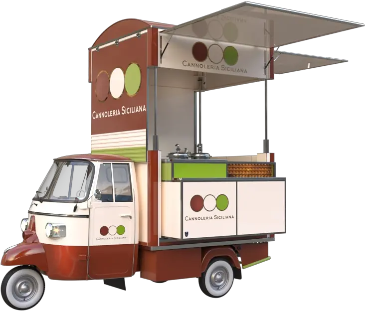 Don Cola Inside Is An Ape Piaggio Food Truck Designed To Ape Piaggio Food Truck Png Food Truck Png