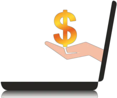 Money Mondays Managing In A Digital World Ticket To Laptop With Dollar Sign Png Dollar Flat Icon