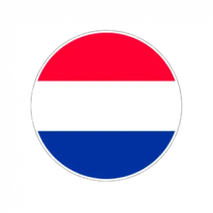 Holanda Vs Ucrania Uefa Eurocopa Laliga Nl Flag Round Png Dutch Icon