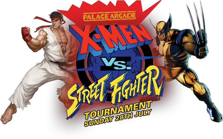 X Men Vs Street Fighter Tournament X Men Vs Street Fighter Logo Png Street Fighter Png