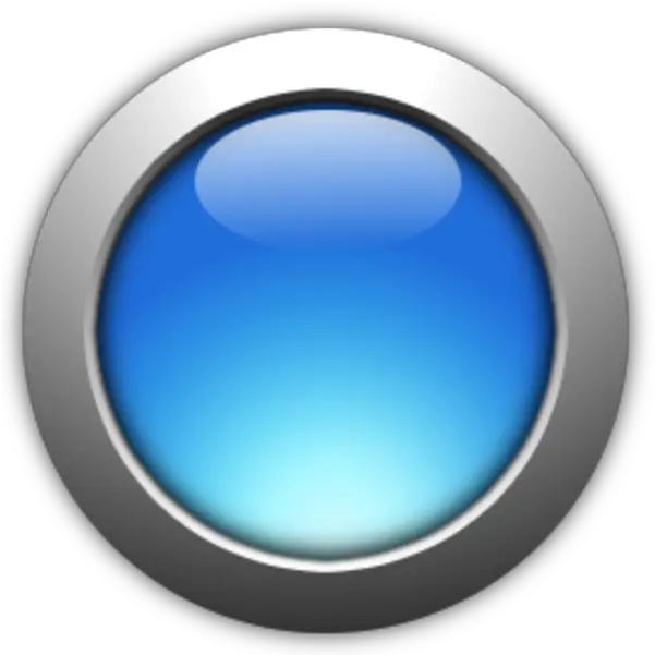 Glossy Blue Button Png Transparent Image Mart Blue 3d Button Png Website Icon Blue