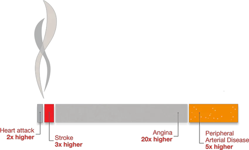 Smoking And Your Heart The Foundation Png Cigarette Smoke Transparent