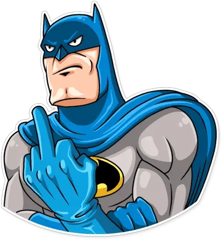 Silver Age Batman Telegram Sticker Batman Stickers Whatsapp Png Batman Comic Png