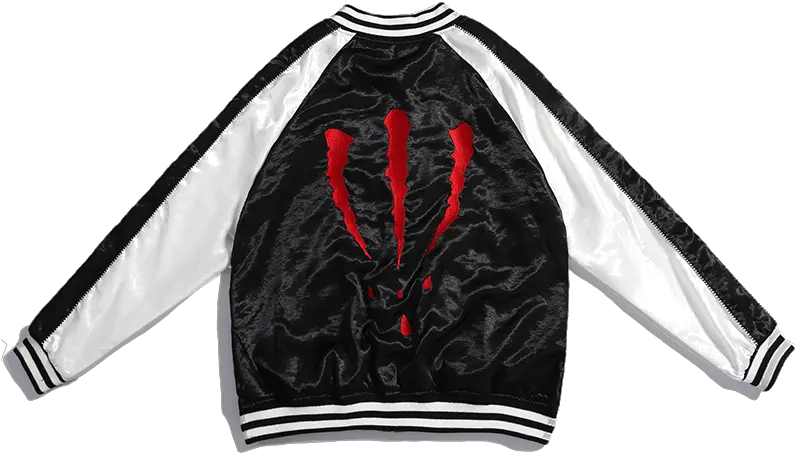 Baseball Uniform Blood Claw Mark Leather Jacket Png Claw Mark Png