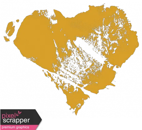 Xy Paint Stamps U0026 Splatter Yellow Heart Graphic By Melo Mustard Yellow Paint Splat Png Yellow Heart Png