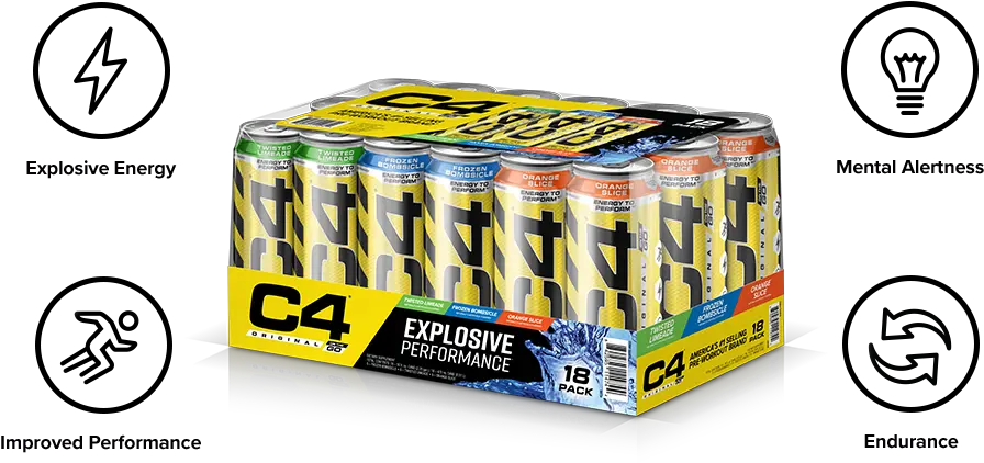 Exclusive C4 Carbonated 18 Pack At Costco Fuel Your Icon Png Costco Png