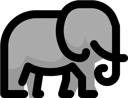 Elephant Free Vector Icons Designed Language Png Elephant Icon Vector