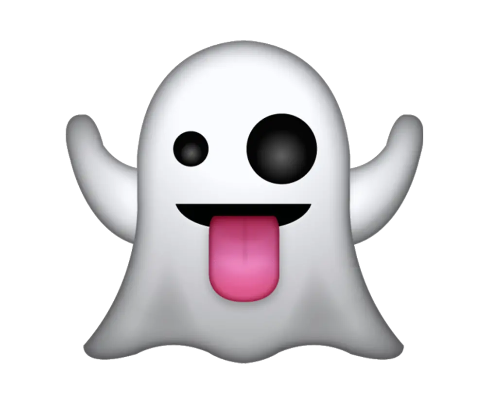 Iphone Snapchat Emoji Ghost Ghost Emoji Png Snapchat Ghost Transparent