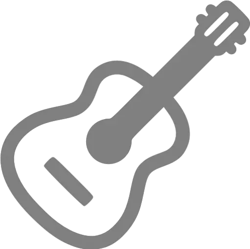 Gray Guitar Icon Free Gray Music Icons Violao Icone Png Email Icon Grey