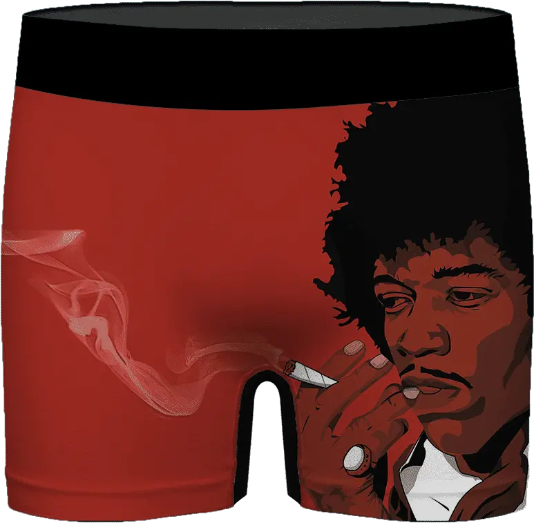 Jimi Hendrix Smoking Weed Joint Simple Png Fashion Icon