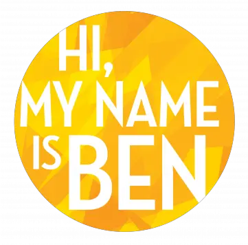 Hi My Name Is Ben Pop In Png Hello My Name Is Transparent