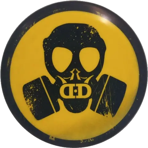 Dynamic Discs Dyemax Judge Mini Marker Gas Mask Dynamic Discs Png Gas Mask Logo