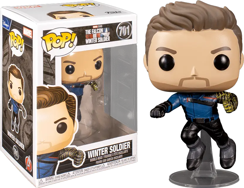 Funko Falcon And The Winter Falcon And The Winter Soldier Funko Pop Png Bucky Barnes Icon