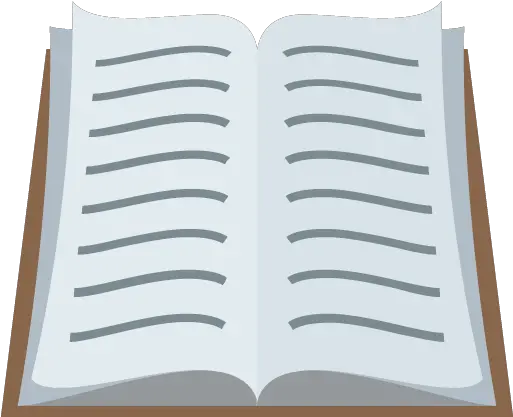 Open Book Storybook Emoji Png Book Emoji Transparent