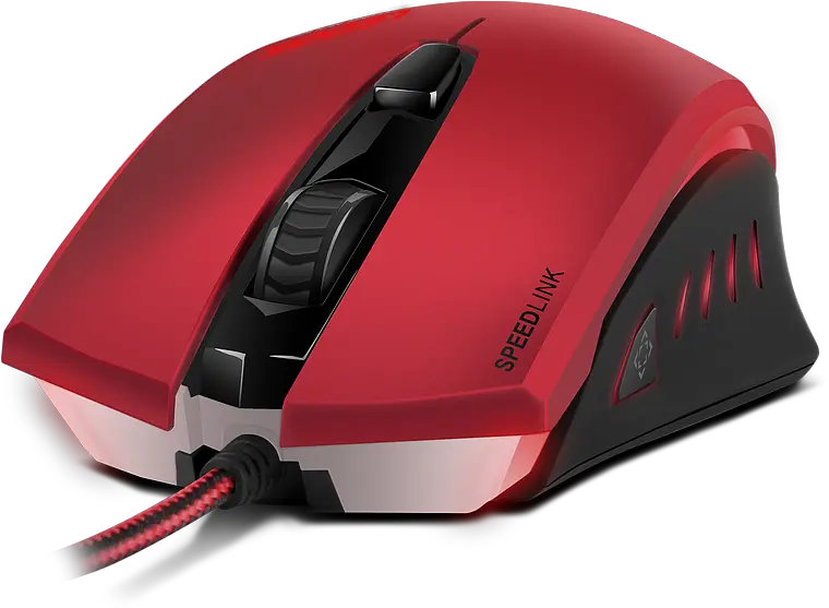 Download Hd Speedlink Ledos Gaming Mouse Red Speedlink Speedlink Ledos Gaming Mouse Png Gaming Mouse Png