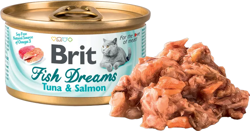 Brit Fish Dreams Tuna U0026 Salmon U2013 Brit Care Wet Food Png Salmon Png