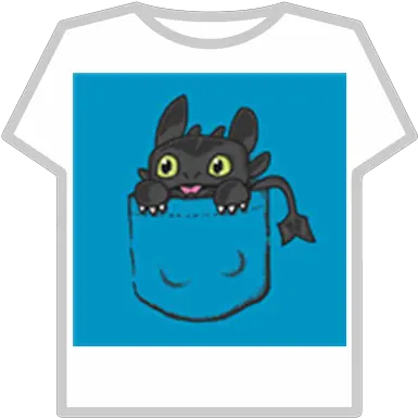 Toothless In My Pocket Roblox Storyshift Chara T Shirt Roblox Png Toothless Png